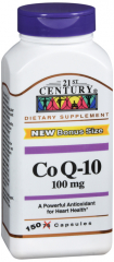 COQ10 100MG CAPSULE 150CT 21ST CENT