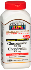 GLUCOSAM CHOND 500/400MG TAB 180CT 21ST