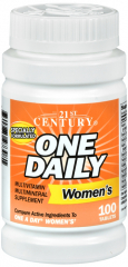 ONE DAILY WOMEN TABLET 100CT 21ST CENT