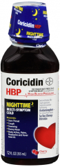 CORICIDIN HBP NIGHTTIME M/S CLD LIQ 12OZ
