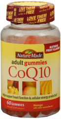 COQ10 100MG GUMMIE 60CT NAT MADE