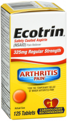 ECOTRIN 325MG TABLET 125CT