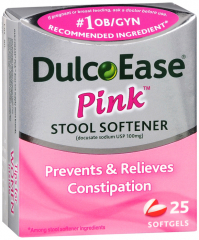 DULCOLAX PINK STOOL SOFTENER 25CT