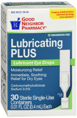 GNP EYE DROPS PLUS 30CT