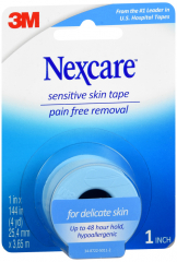 NEXCARE TAPE SENSITIVE SKIN 1"X4YD