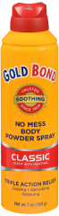 GOLD BOND NO MESS PWDR SPRAY CLASSIC 7OZ