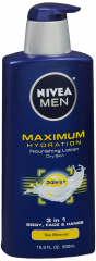 NIVEA MEN MAX HYD NOURISH LOTION 16.9OZ