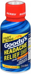 GOODYS HEADACHE RELIEF SHOT BERRY 2OZ