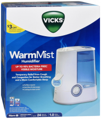 HUMIDIFIER V750 WARM STEAM 1 GAL VICKS