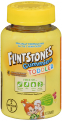 FLINTSTONES TODDLER GUMMY 80CT