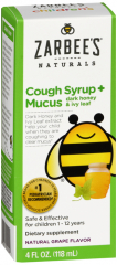 ZARBEES CHILD MUCUS RELIEF GRAPE 4OZ