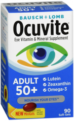 OCUVITE ADULT 50+ SOFTGEL 90CT