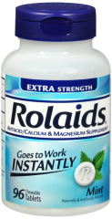 ROLAIDS EXTRA STR TABLET MINT 96CT