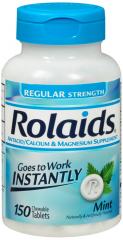 ROLAIDS REGULAR STR TABLET MINT 150CT
