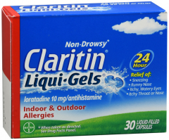 CLARITIN 10MG 24HR LIQUIGEL 30CT