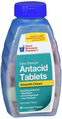GNP ANTACID SMOOTHIE ASST'D FRUIT 90CT