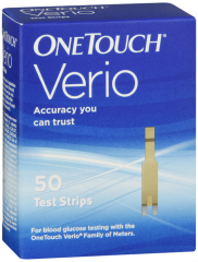 ONE TOUCH STRIP VERIO 50CT LIFESCAN