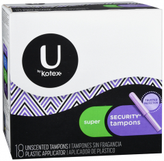 KOTEX SECURITY TAMPON SUPER 18CT
