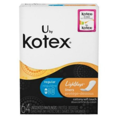 KOTEX LIGHTDAYS REGULAR UNS 8X64CT