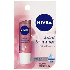 NIVEA LIP CARE KISS OF SHIMMER 6X0.17OZ