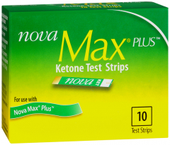 STRIPS NOVAMAX PLUS KETONE SANVITA