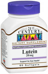 LUTEIN 20MG GELCAP 60CT 21ST CENTURY