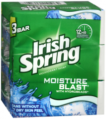 IRISH SPRING BAR MOISTR BLAST 3X3.75 OZ