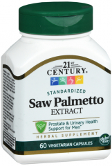 SAW PALMETTO EXTRACT CAPSULE 60CT 21ST