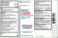 DOCU-LIQUID 100 MG-10 ML LIQ 100X10ML UD