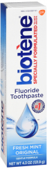 BIOTENE FLUORIDE FRESH MINT T/P 4.3OZ
