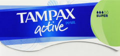 TAMPAX PEARL ACTIVE SUPER 36CT