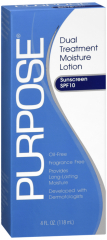 PURPOSE DUAL TREAT MOIST LOT SPF15 4OZ