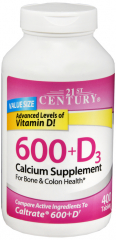 CALCIUM 600MG +D3