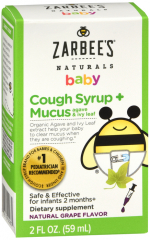 ZARBEES BABY COUGH SYRUP + MUCUS GRAPE
