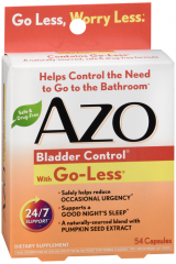 AZO BLADDER CONTROL CAPSULES 54CT