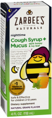 ZARBEES CHILD NGHT CGH/MUC GRP SYR 4OZ