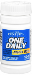ONE DAILY MENS 50+ MULTI TAB 21ST