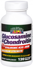 GLUCOSAM CHOND PLUS +MSM TAB 120CT 21ST