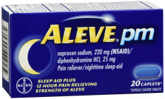 ALEVE PM CAPLET 20CT