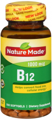 B-12 1000MCG SOFTGEL 150CT VS NAT MADE