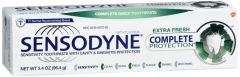 SENSODYNE PASTE COMPLETE XTR FRESH 3.4OZ