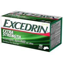 EXCEDRIN X/S CAPLETS 100CT