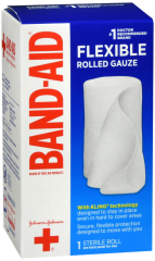 JJ GAUZE ROLLED 3 IN X 2.5 YDS
