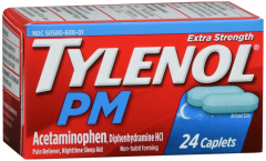 TYLENOL PM EXTRA STRENGTH CAPLET 24CT