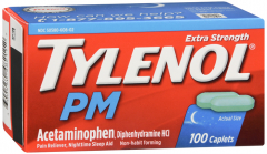 TYLENOL PM EXTRA STRENGTH CAPLET 100CT