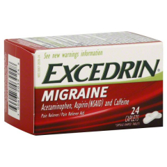 EXCEDRIN MIGRAINE CAPLET 24CT