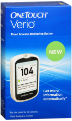 ONE TOUCH VERIO BLOOD GLUCOSE SYSTEM KIT