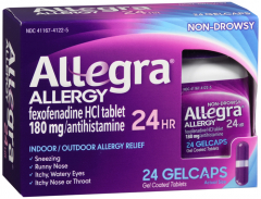 ALLEGRA OTC 24HR 180MG GELCAP 24CT