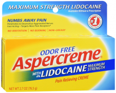 ASPERCREME WITH LIDOCAINE CREAM 2.7OZ