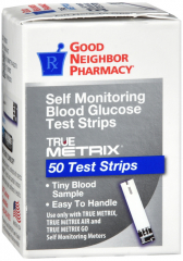 GNP TRUE METRIX TEST STRIPS 50CT
